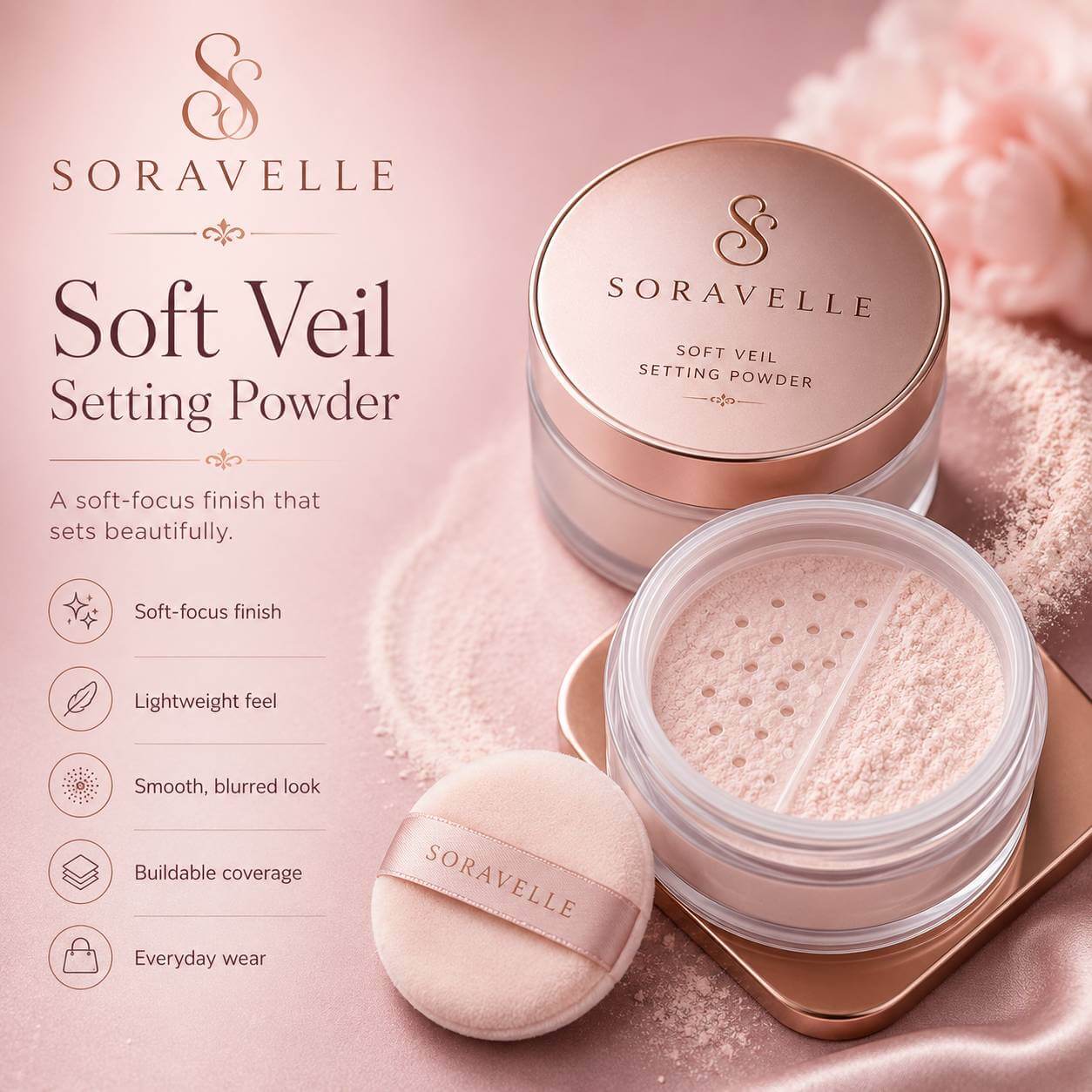 Soravelle Soft Veil Setting Powder